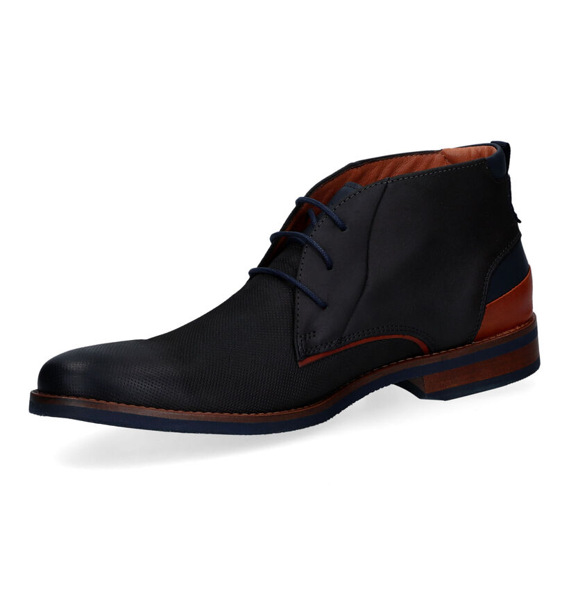Van Lier Chaussures classiques en Gris foncé pour hommes (316602) - pour semelles orthopédiques