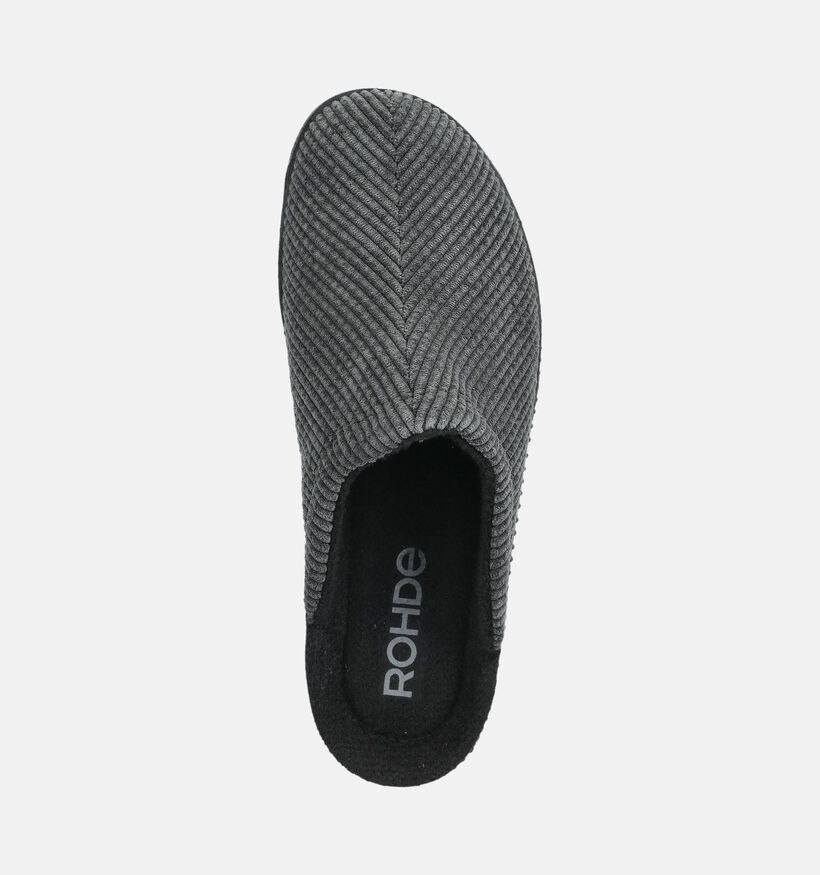 Rohde Zwarte Pantoffels voor heren (379280)
