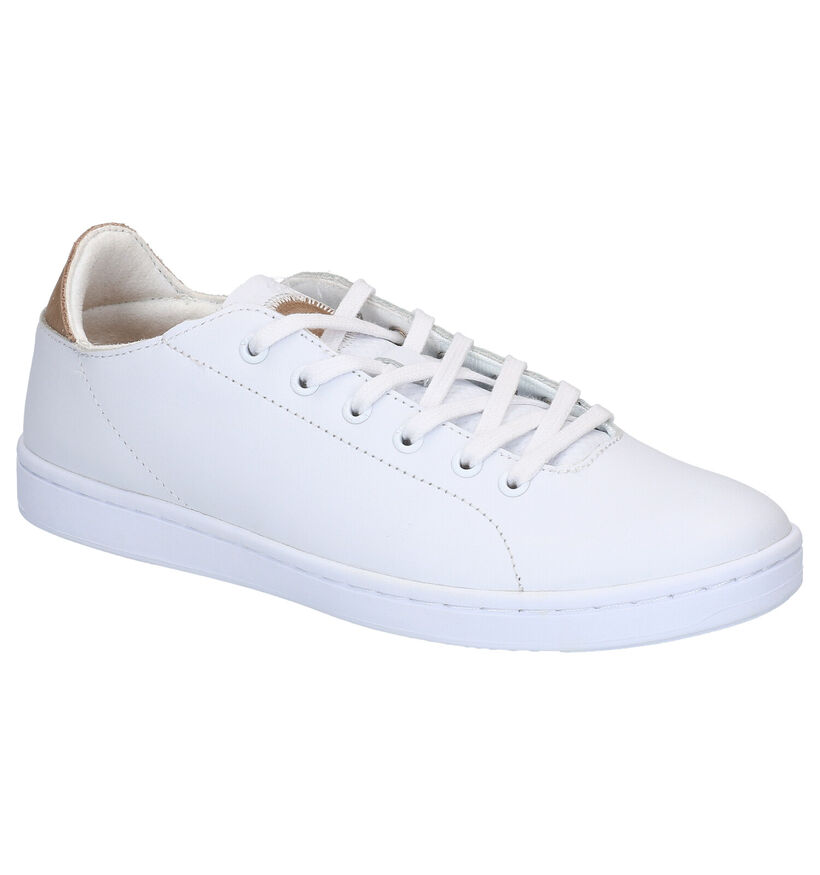 Woden Jane Leather Baskets en Blanc en cuir (266515)