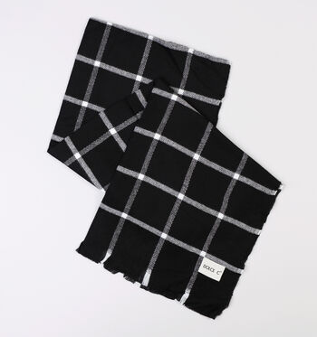 Dolce C. Sjaals Zwart/Beige