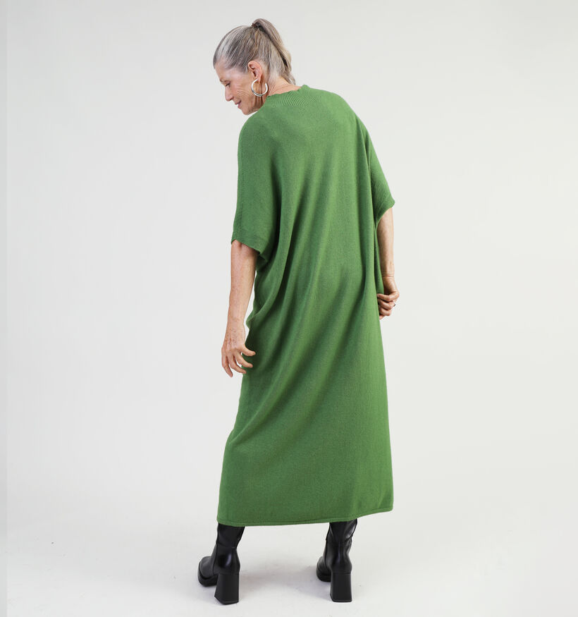 Dolce C. Robe longue en Vert pour femmes (339701)
