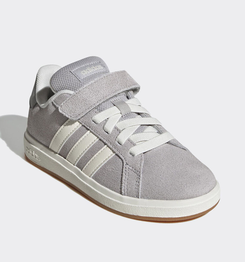 adidas Grand Court 00s Grijze Sneakers voor jongens, meisjes (366058) - geschikt voor steunzolen