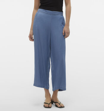 Vero Moda Pantalons Bleu