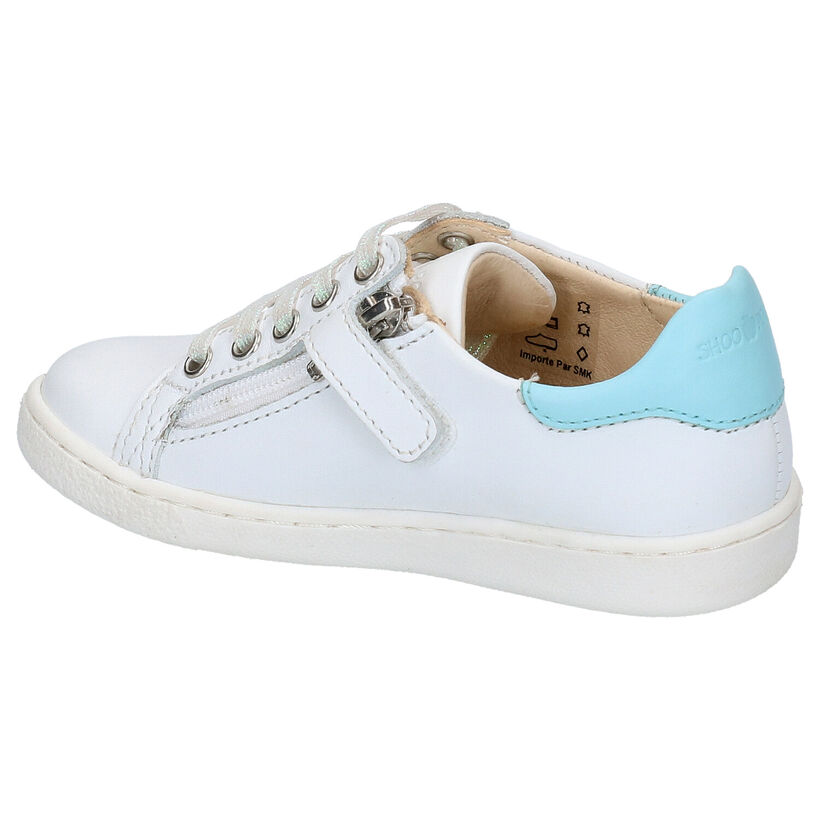 Shoo Pom Chaussures basses en Blanc en cuir (268773)