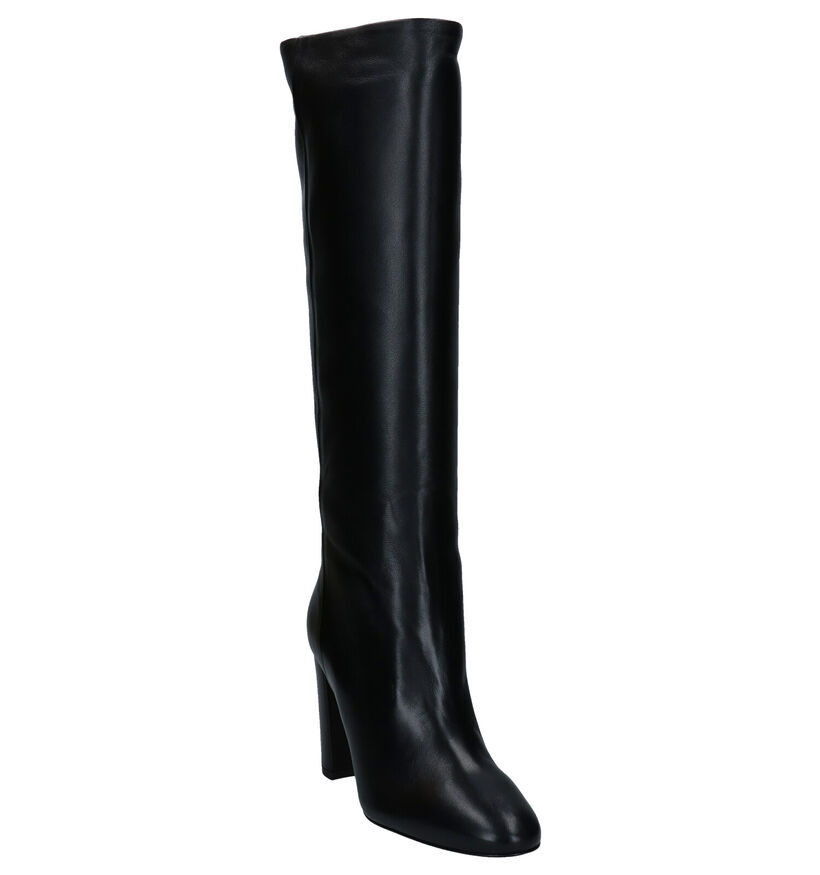 Via Limone Bottes hautes en Noir en cuir (281552)
