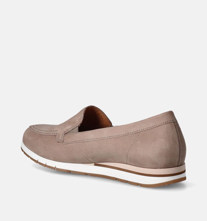 Gabor OptiFit Beige Instappers voor dames (352032) - geschikt voor steunzolen