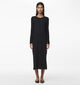 Pieces Kylie Zwarte Lange jurk voor dames (344997)