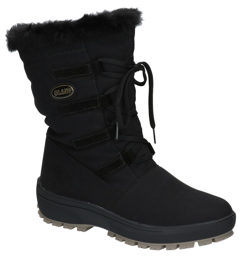 Olang Nora Bottes de neige en Noir en textile (262753)