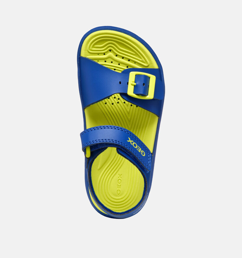 Geox J Fusbetto Bo Sandales en Bleu fonc&eacute; pour gar&ccedil;ons (368880)