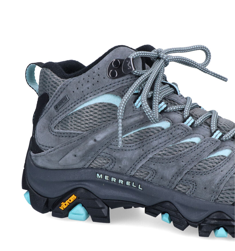 Merrell Moab 3 Mid GTX Groene Wandelschoenen voor dames (352492) - geschikt voor steunzolen