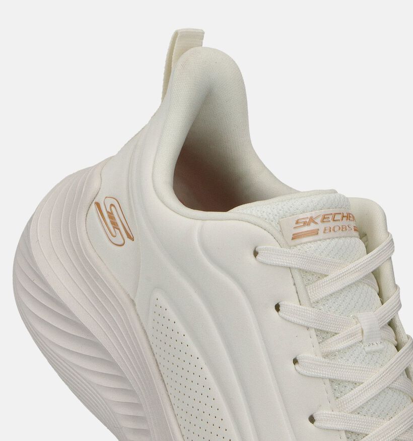 Skechers Bobs Sport Squad Baskets sportives en Blanc pour femmes (361041)