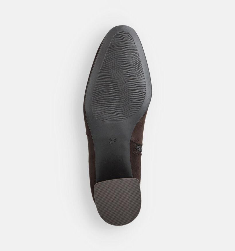 Marco Tozzi Bruine Enkellaarzen voor dames (365020)