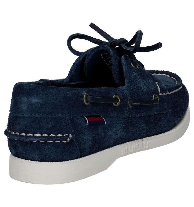 Sebago Dockside Blauwe Bootschoenen voor dames (303746)