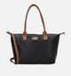 Charm London Zwarte/Cognac Shoppertas voor dames (374390)
