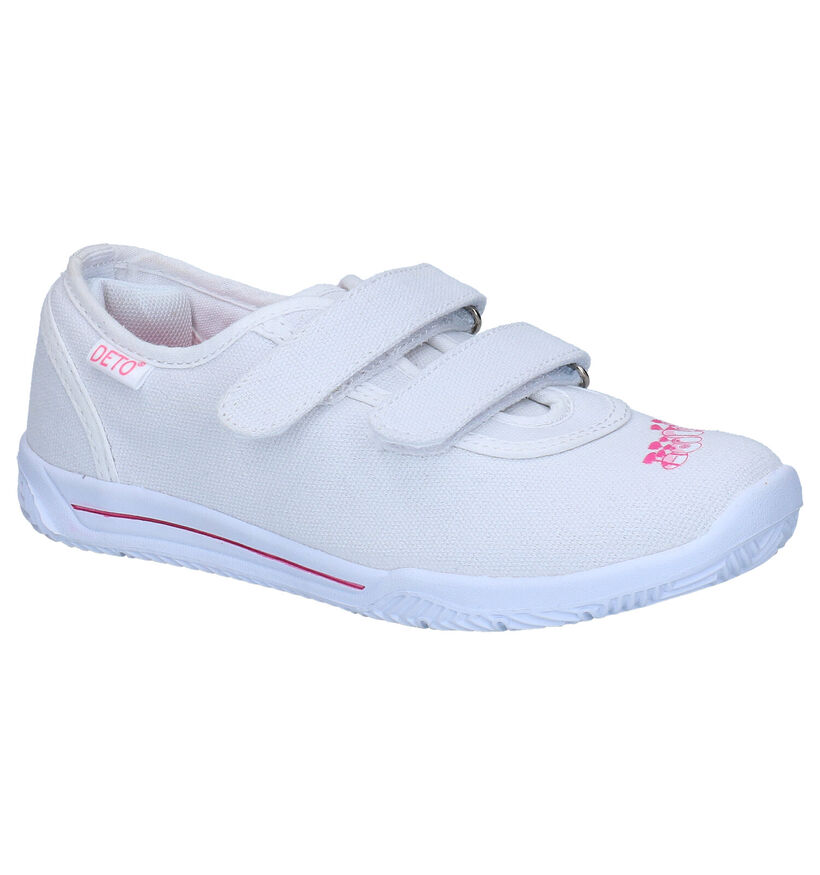 Deto Chaussures de sport en Blanc pour filles (293525) - pour semelles orthopédiques