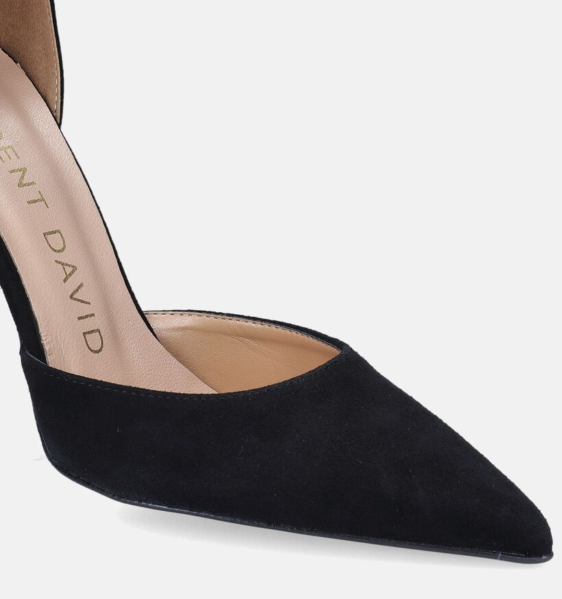 Laurent David Zwarte Pumps met gespje voor dames (358616)
