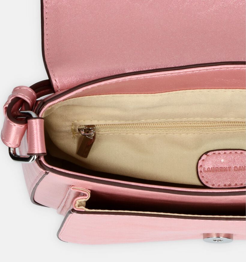 Laurent David Nos Roze Crossbody Tas voor dames (337111)