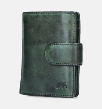 Bear Design Portemonnees Cognac/Bruin/Groen