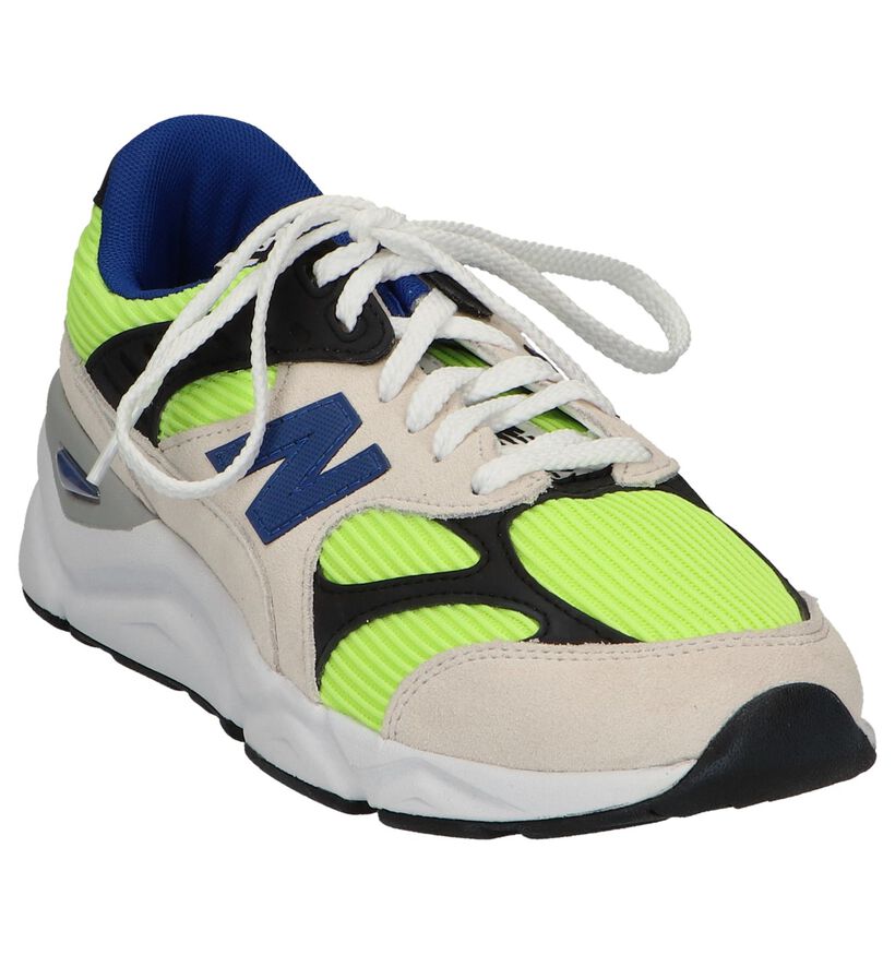 Zwarte Sneakers New Balance MS X90 in daim (250389)