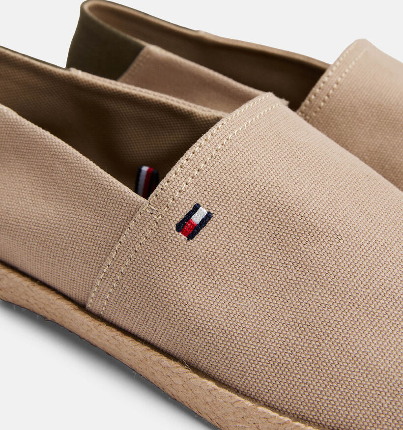 Tommy Hilfiger Core Textile Beige Espadrilles voor heren (369306) - geschikt voor steunzolen