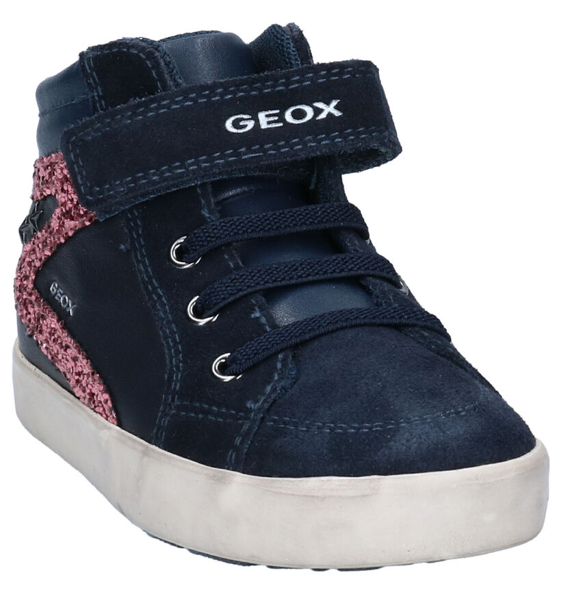 Geox Kilwi Zwarte Hoge Schoenen in daim (278294)