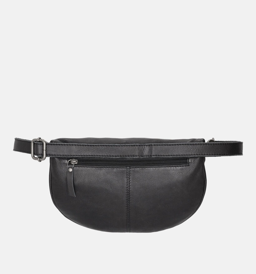 Hide & Stitches Zwarte Crossbody tas voor dames (358982)