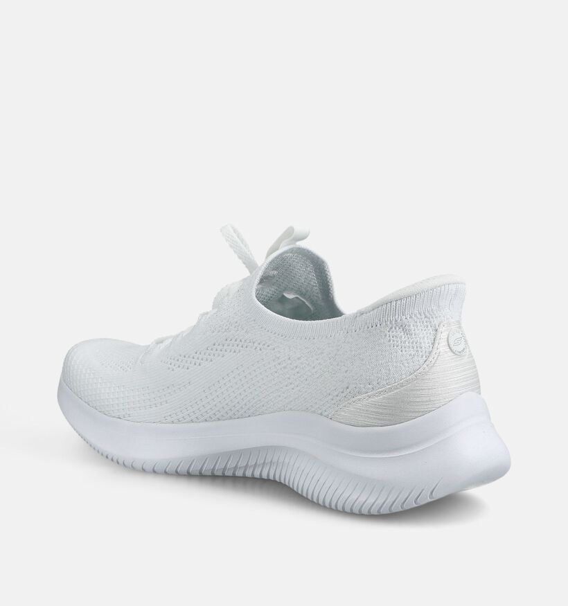 Skechers Ultra Flex 4.0 Slip-ins en Blanc pour femmes (375608)