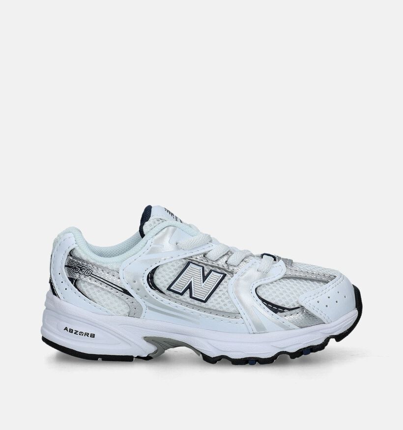 New Balance 530 Zilveren Sneakers voor jongens, meisjes (365013) - geschikt voor steunzolen