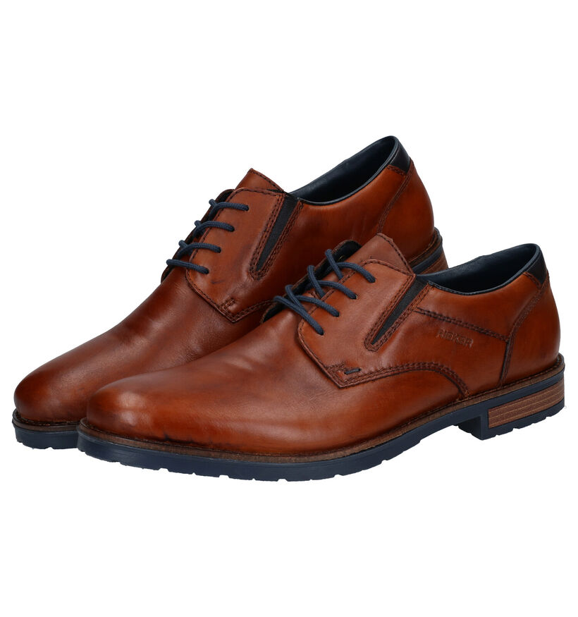 Rieker Chaussures classiques en Cognac pour hommes (327936)