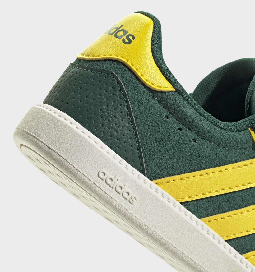 adidas Breaknet Sleek Donkergroene Sneakers voor meisjes (366710) - geschikt voor steunzolen