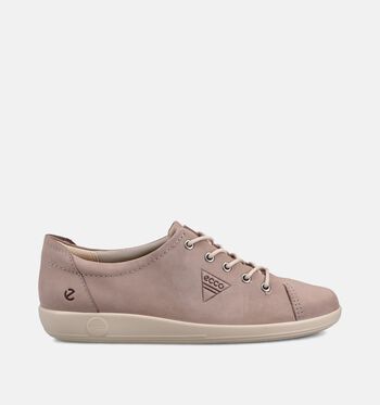 ECCO Soft Lage schoenen Taupe/Blauw