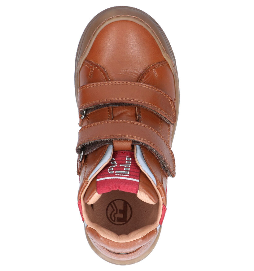 FR by Romagnoli Cognac Hoge Schoenen in leer (255599)