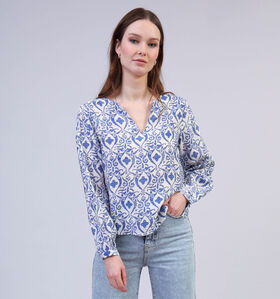 JDY May Blouse en Bleu pour femmes (353258)