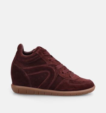 Softwaves Sneakers Cognac/Bordeaux