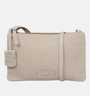 Sac porté croisé beige