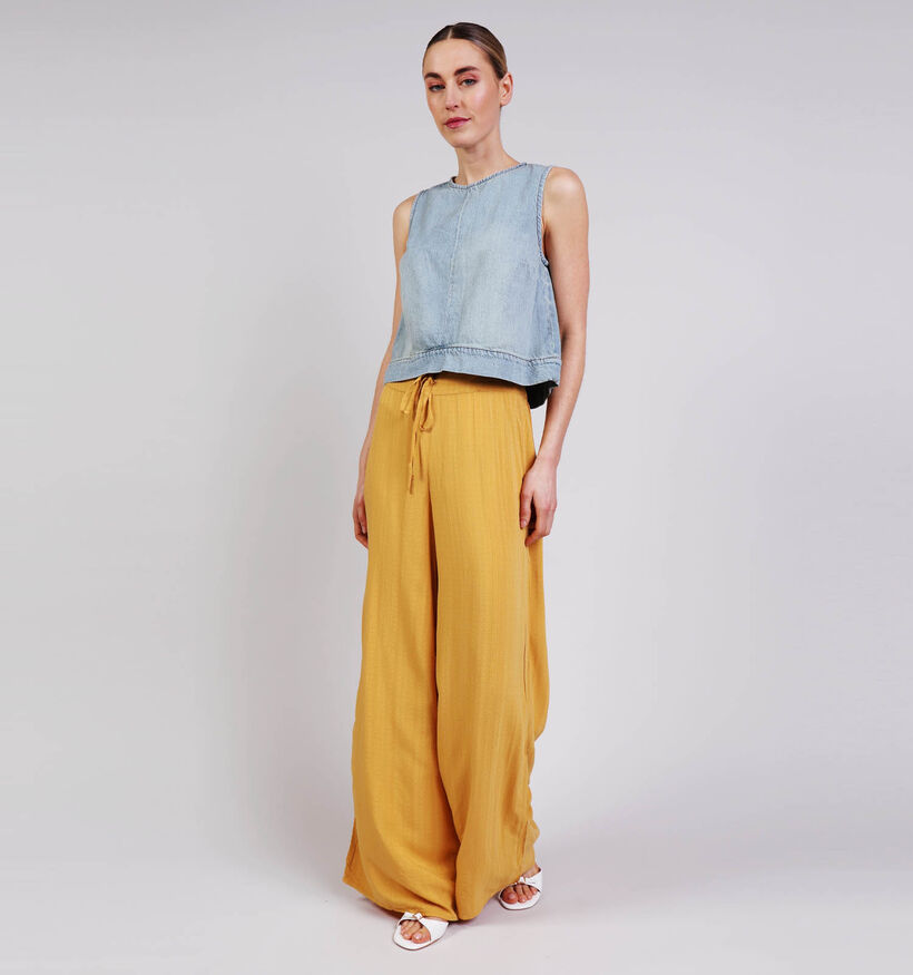 Vila Loransa Donkergele Broek voor dames (369475)