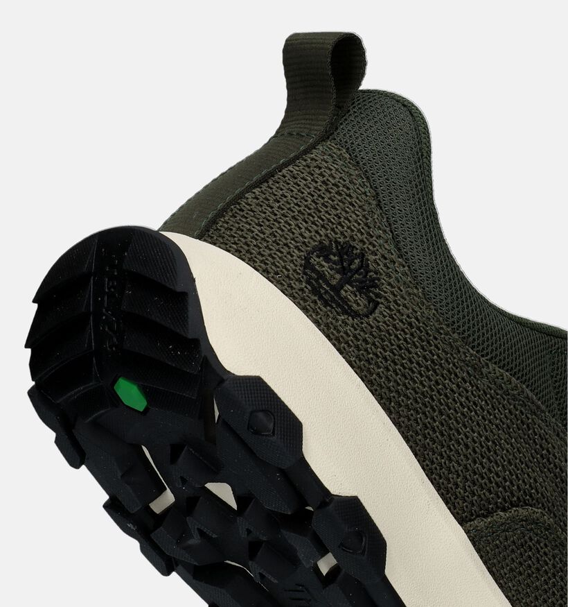 Timberland Winsor Park Chaussures à lacets en Vert Kaki pour hommes (337883) - pour semelles orthopédiques
