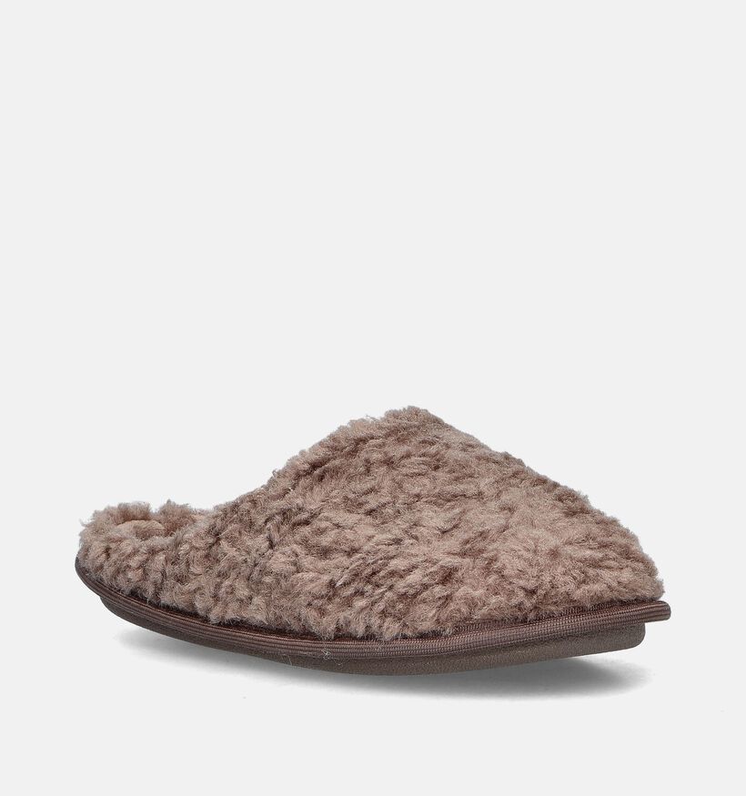 Torfs Home Bruine Teddy Pantoffels voor dames (349386)