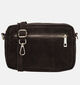 Charm London Donkerbruine Crossbodytas voor dames (373486)