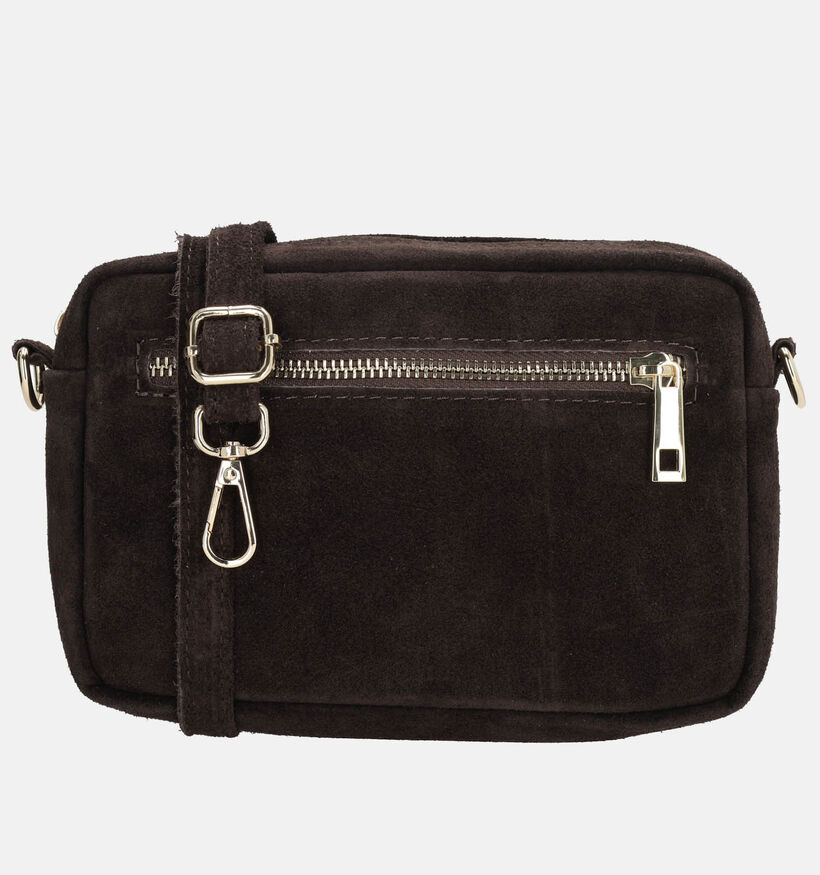 Charm London Donkerbruine Crossbodytas voor dames (373486)