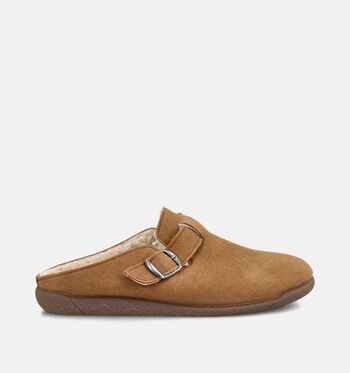 Milo & Mila Pantoufles Cognac