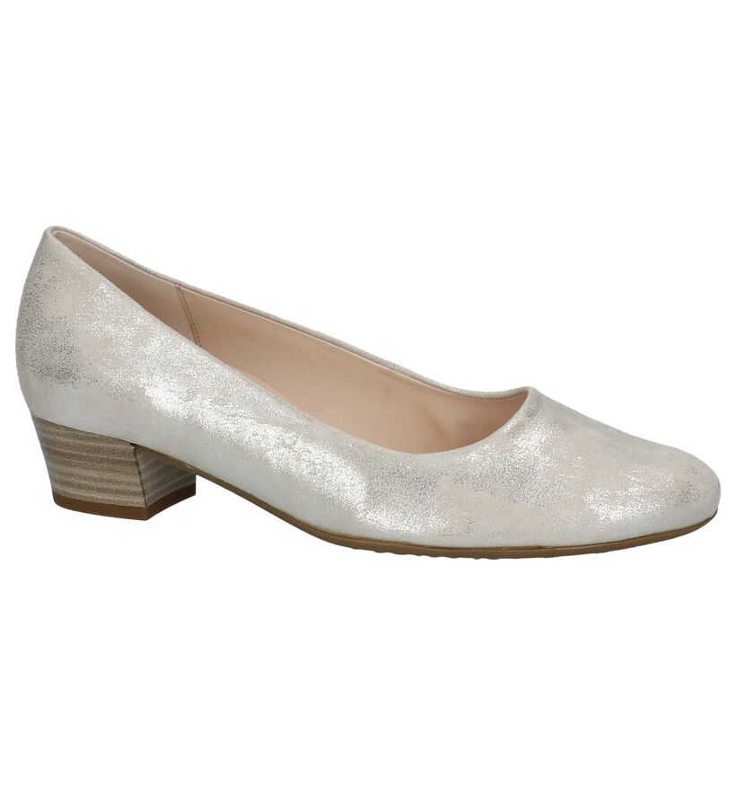 Gabor Soft Move Gouden Pumps in leer (216711)