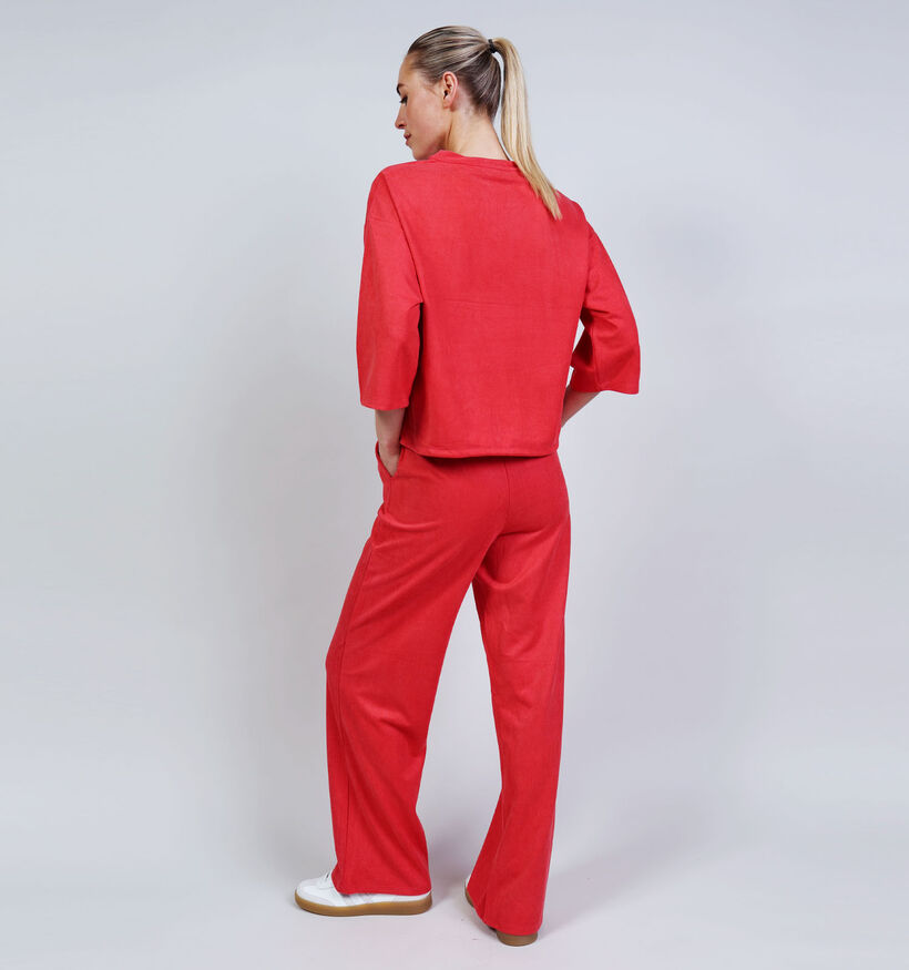 Vila Sudas String Top Rode T-shirt voor dames (374832)