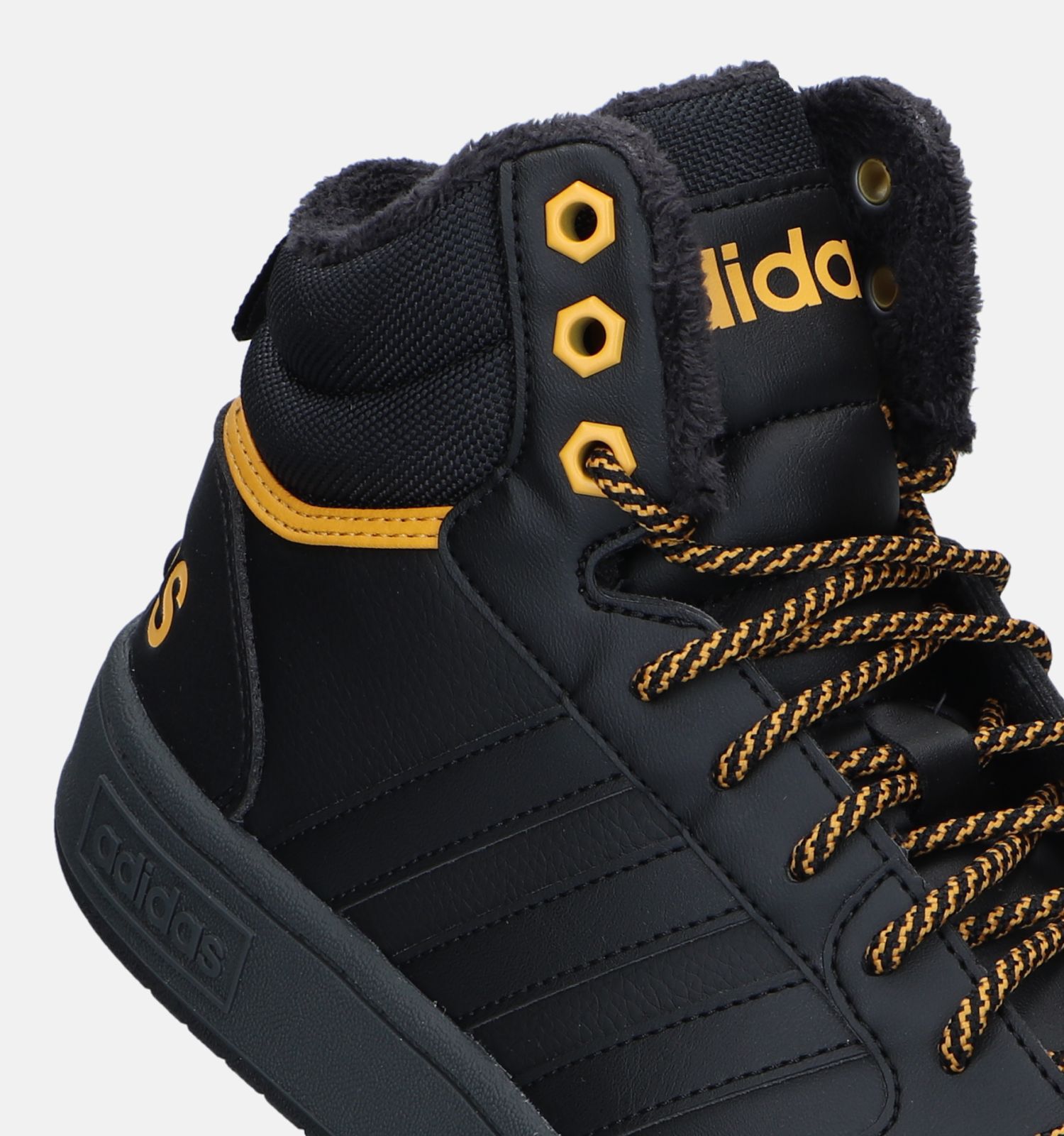 adidas Hoops 3.0 Mid Zwarte Sneakers Heren Sneakers Online op