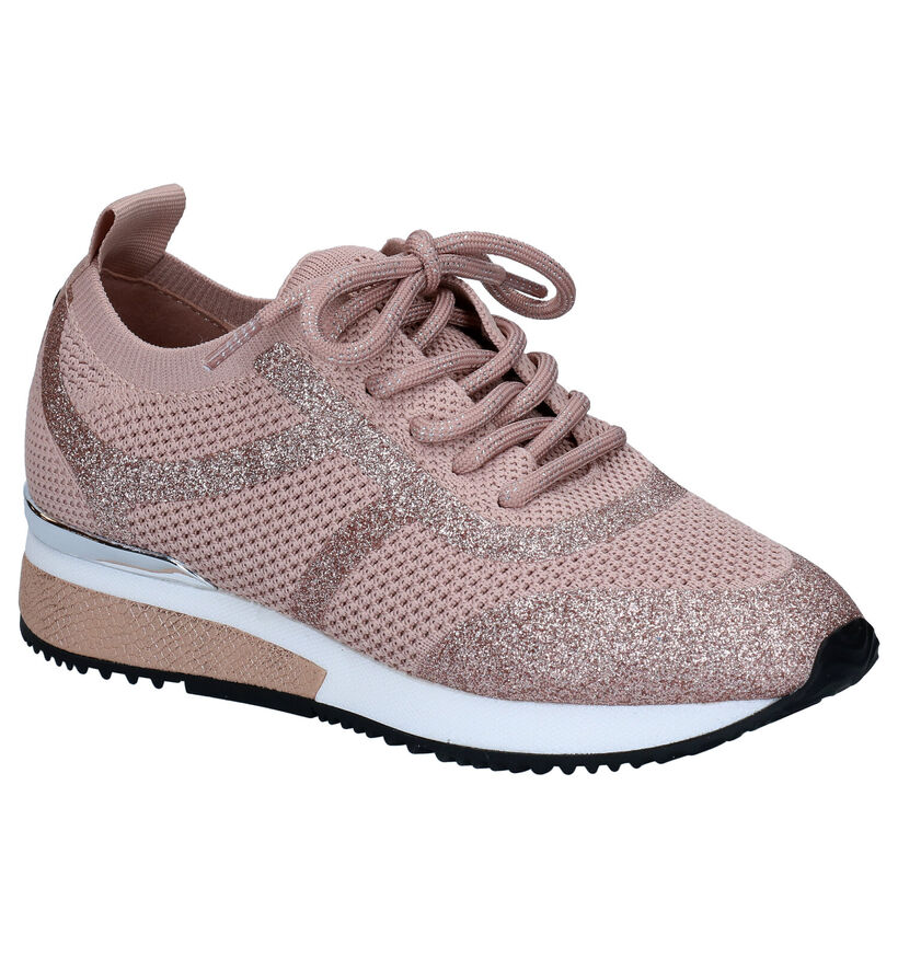 La Strrada Chaussures à Lacets en Rose pour filles (289328)