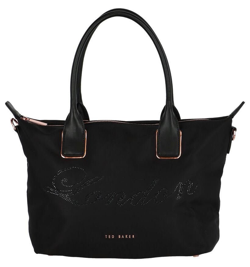 Zwarte Handtas Ted Baker Jasmene in stof (236422)