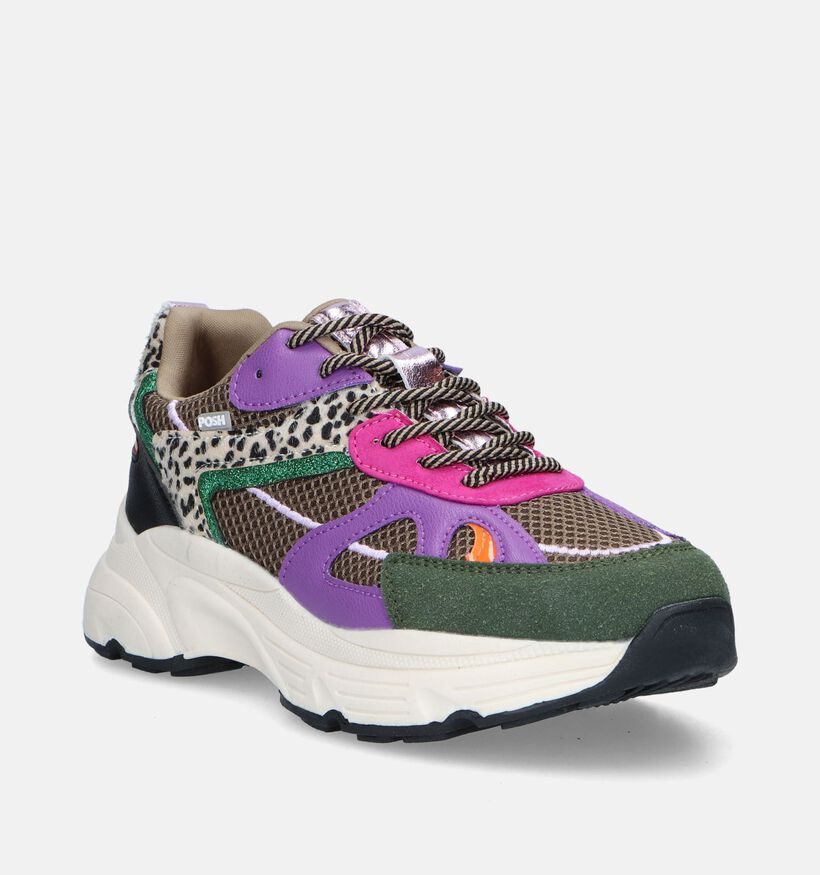 Posh by Poelman Paarse Sneakers voor dames (344472)