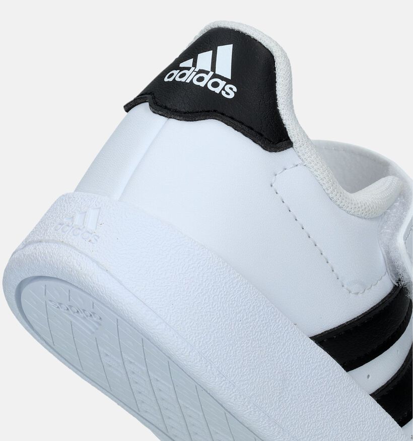 adidas Breaknet 2.0 EL Witte Sneakers voor jongens, meisjes (332114)