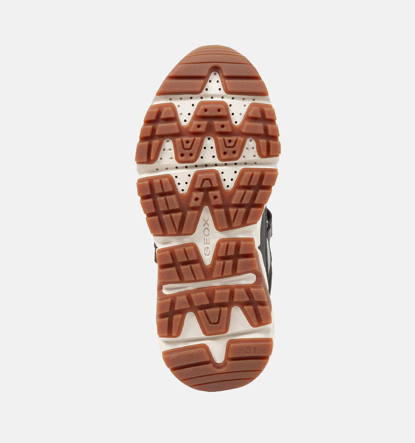 Geox Flexyper Zwarte Hoge schoenen voor jongens (345920) - geschikt voor steunzolen