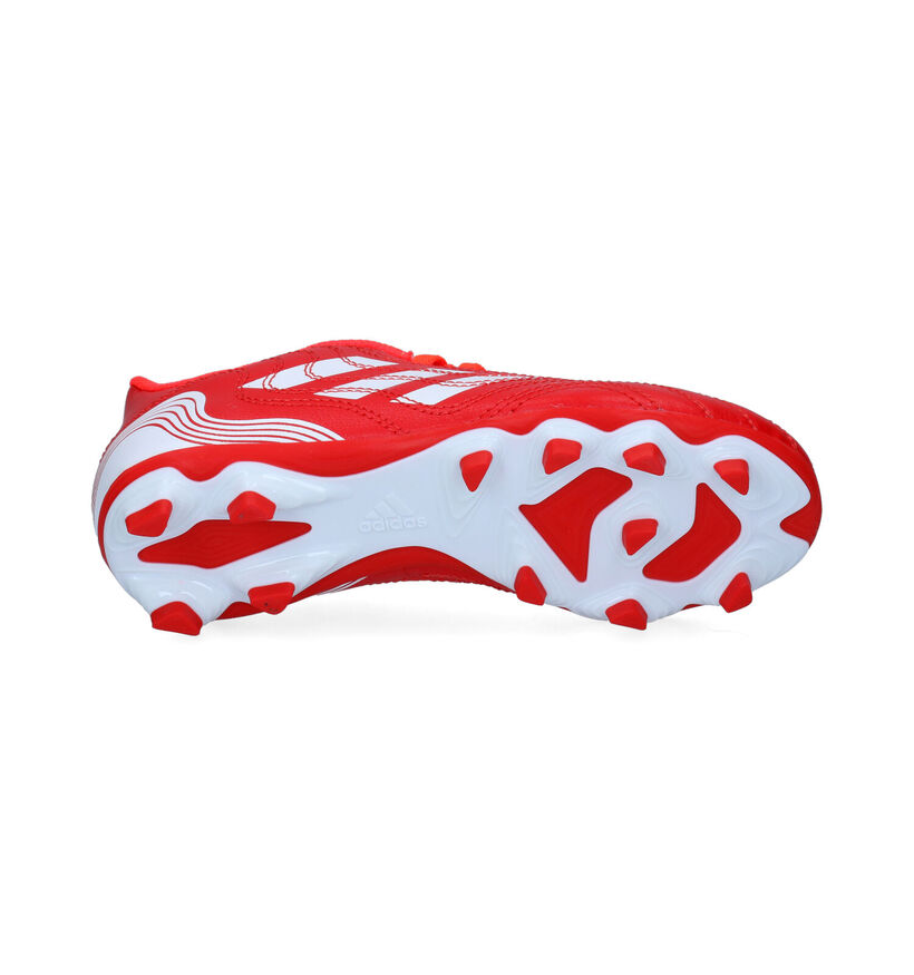 adidas Copa Sense FXG Chaussures de foot en Rouge en simili cuir (293288)